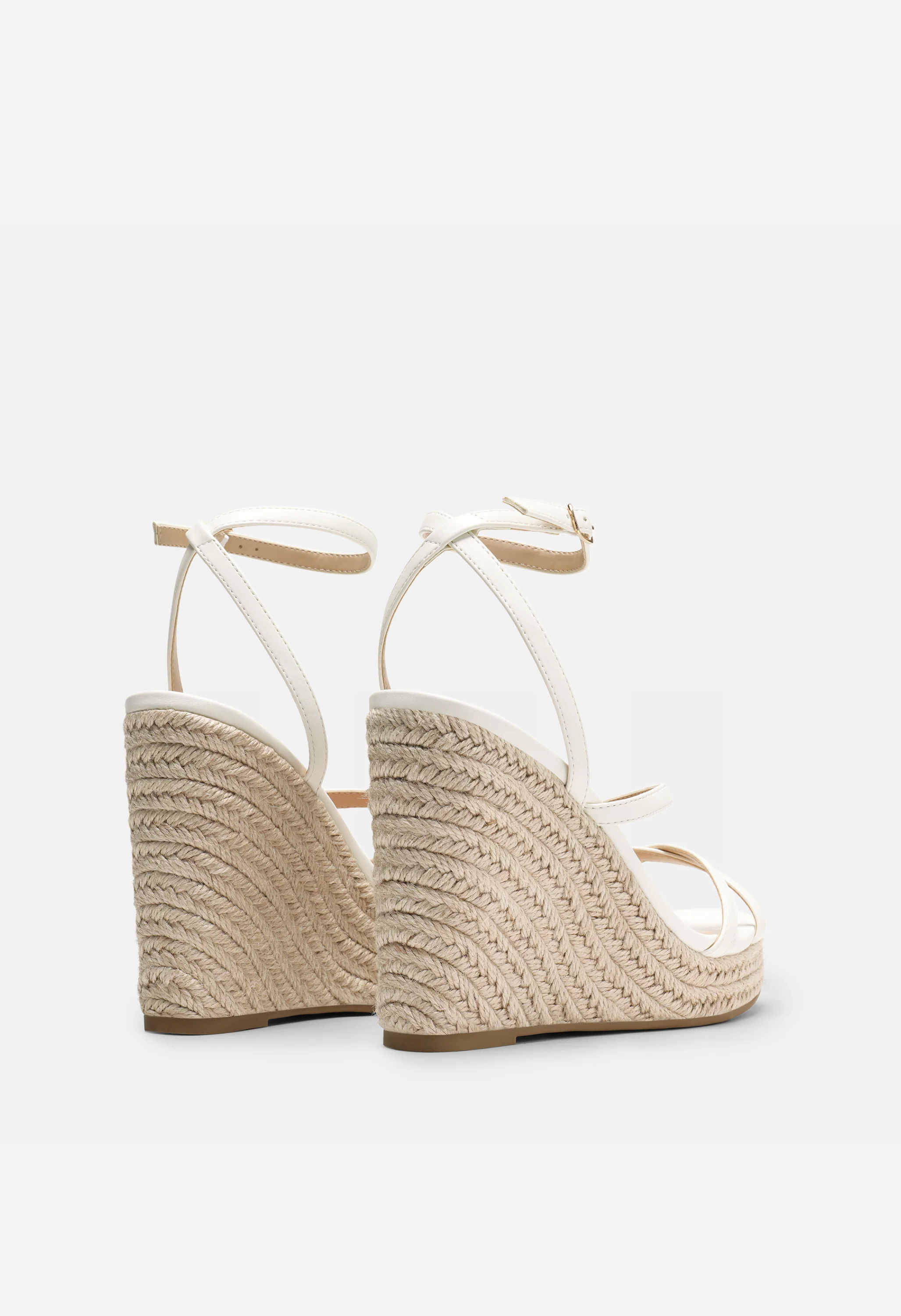 Women's Strappy Espadrille Platform Wedge Sandals - Image 4