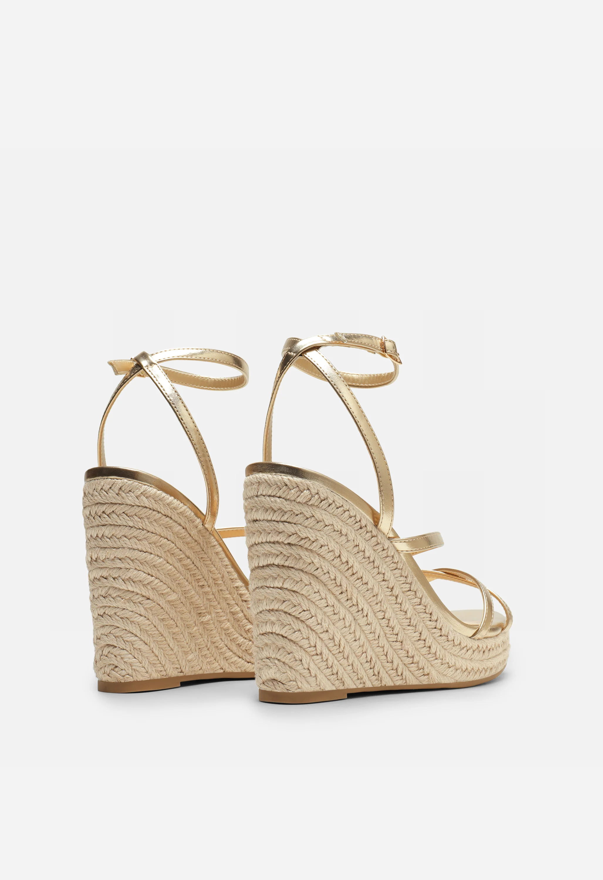Women's Strappy Espadrille Platform Wedge Sandals - Image 3