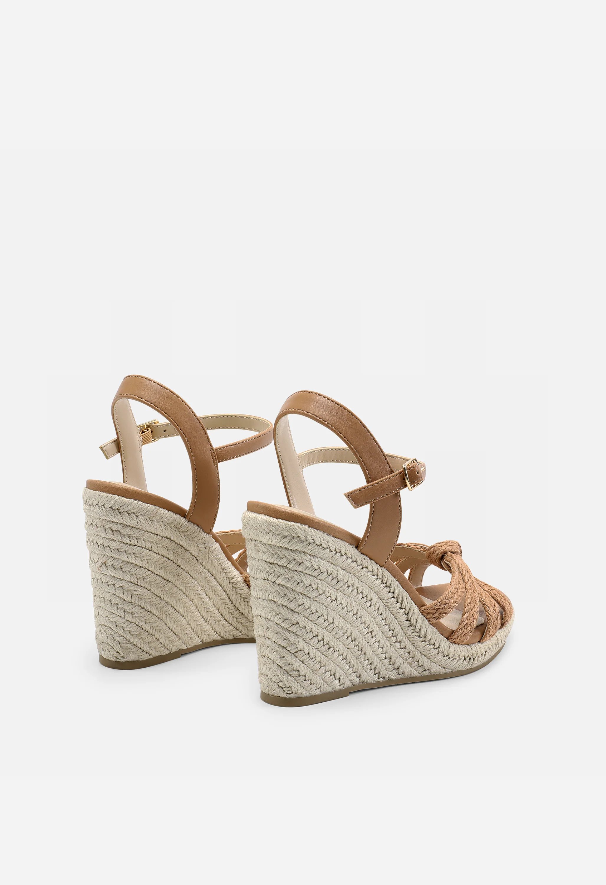 Women's Strappy Espadrille Platform Wedge Sandals - Image 3