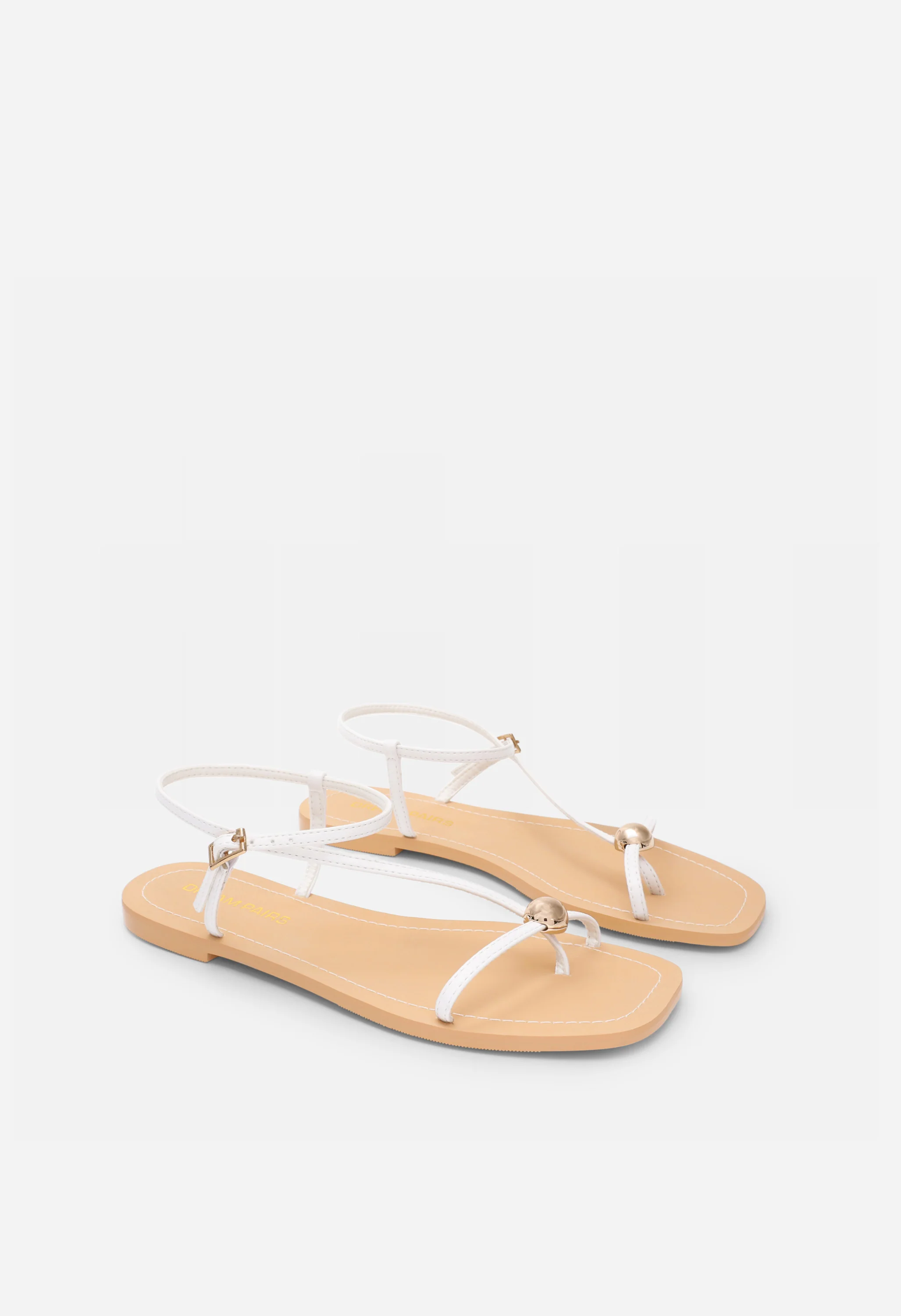 Women's Strappy Square Toe Ankle Strap Sandals - Image 4
