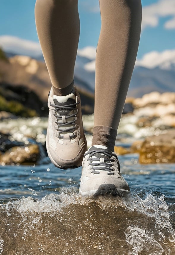 Women's Waterproof Hiking Sneaker - Image 2
