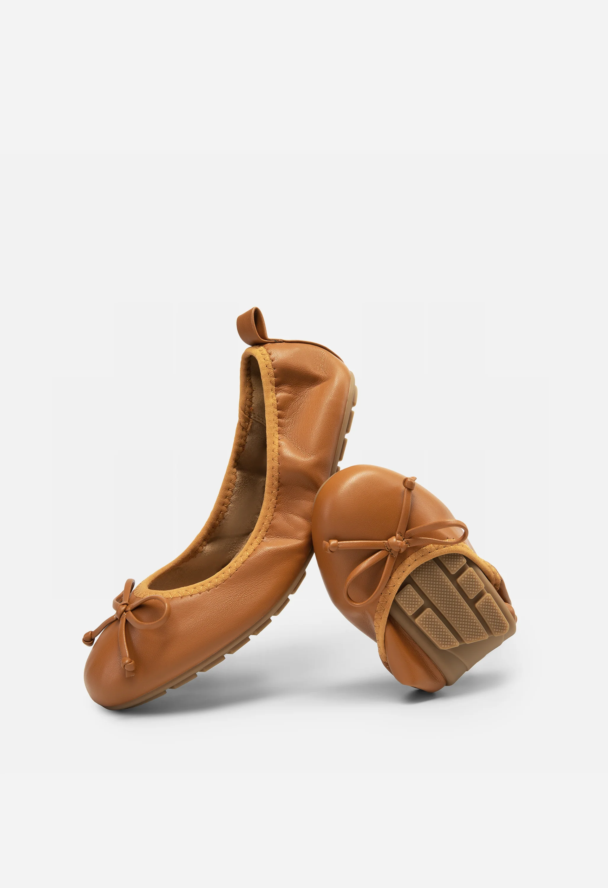 Women's Wide Foldable Ballet Flats - Image 3