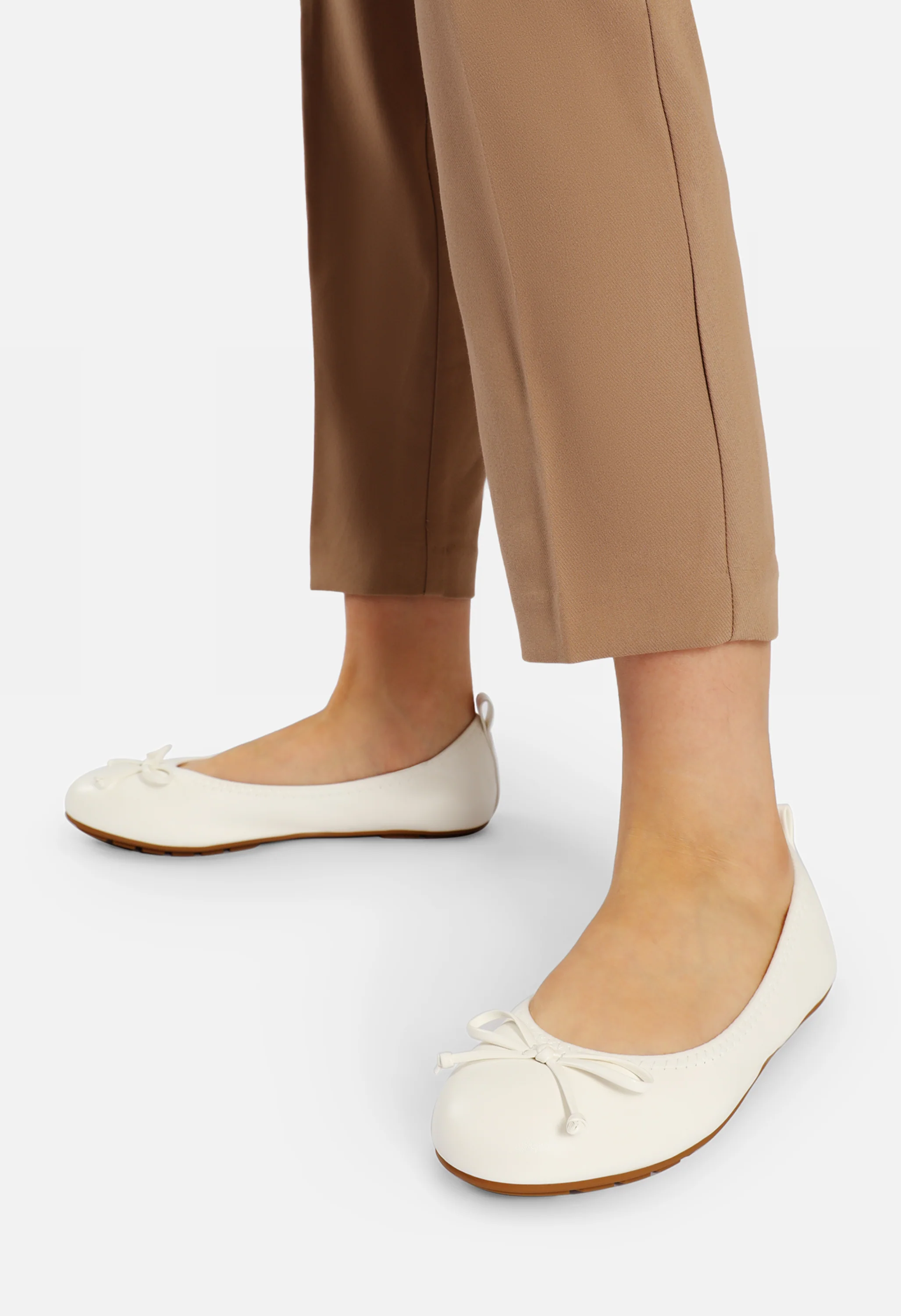 Women's Wide Foldable Ballet Flats - Image 6