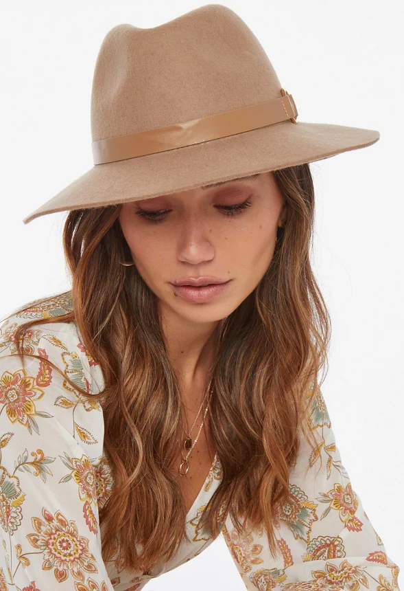 Wool Fedora With Ring - Image 2
