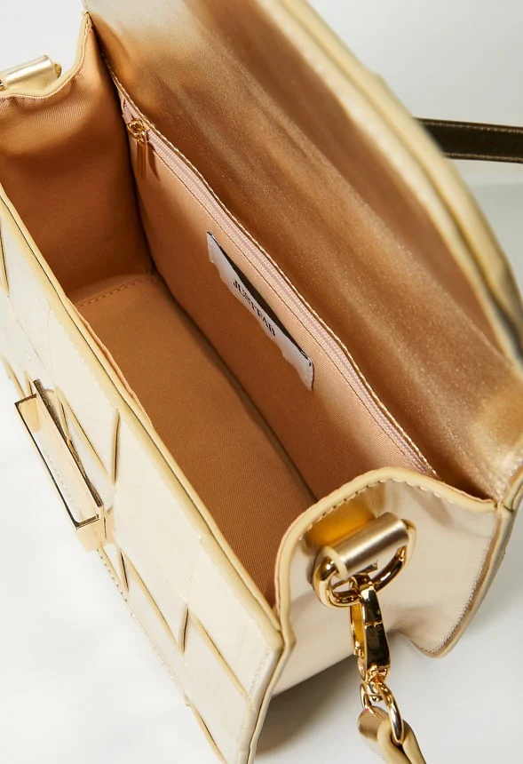 Woven Flap Crossbody - Image 6