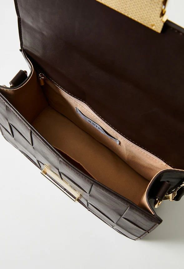 Woven Flap Crossbody - Image 6