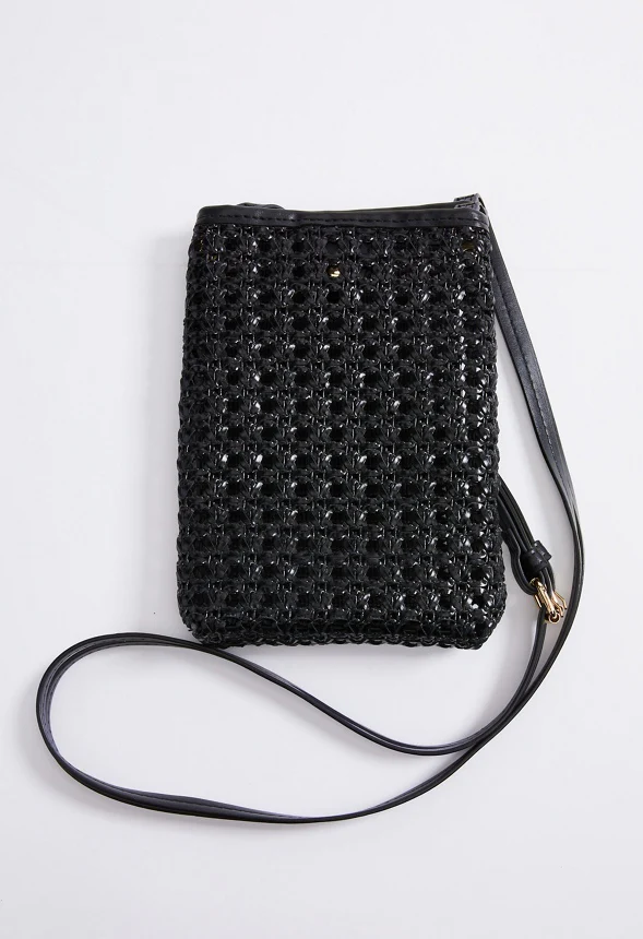Woven Phone Crossbody - Image 2