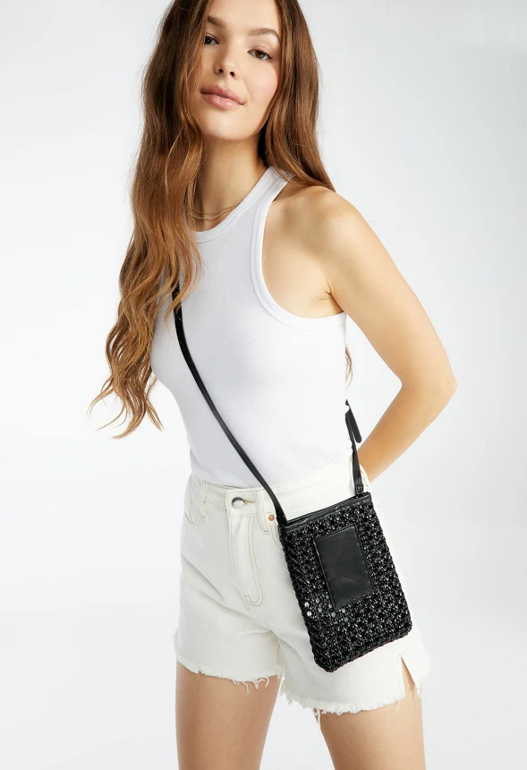 Woven Phone Crossbody - Image 3