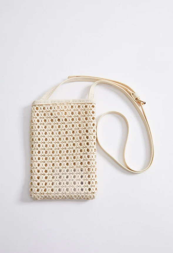 Woven Phone Crossbody - Image 2