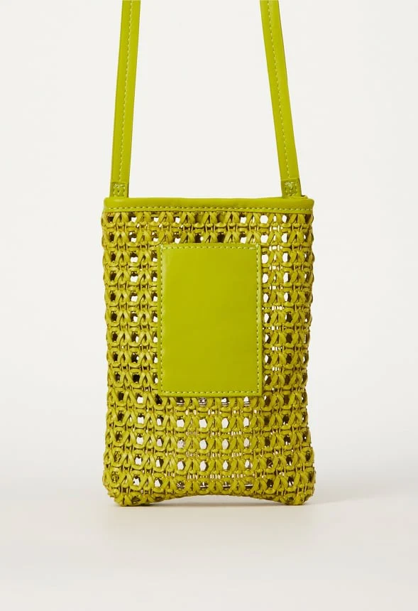 Woven Phone Crossbody - Image 3