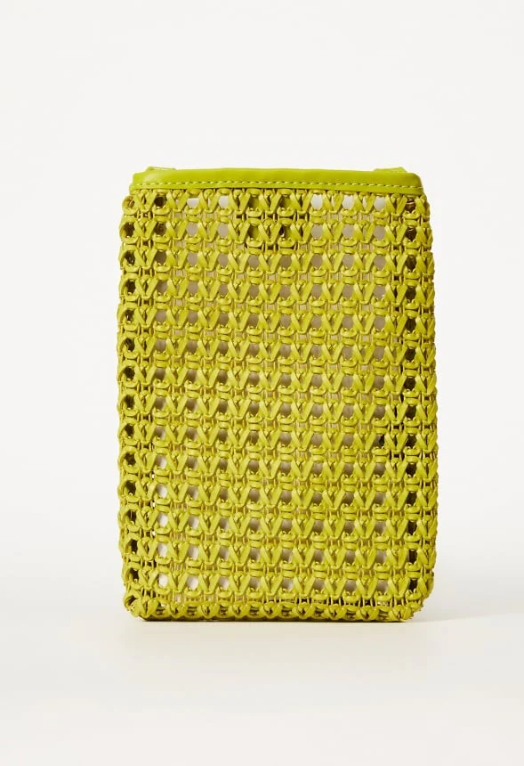 Woven Phone Crossbody - Image 4