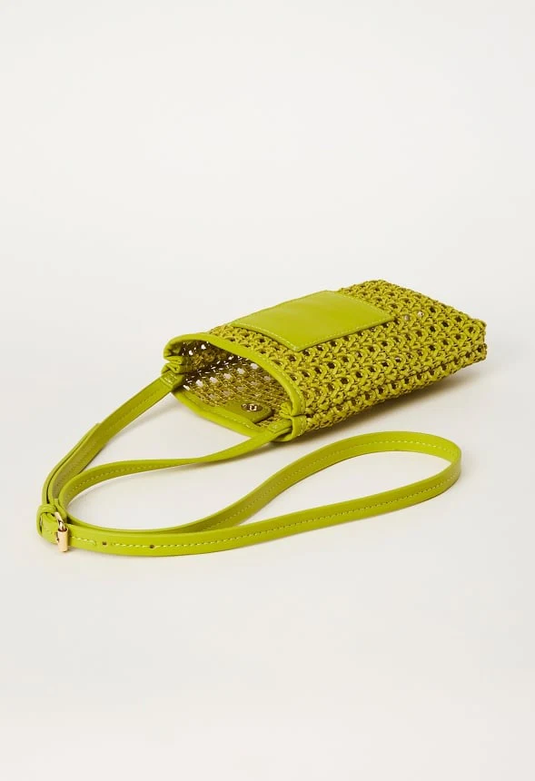 Woven Phone Crossbody - Image 6