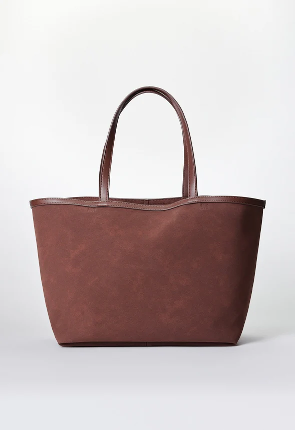 Woven Pocket Tote - Image 3