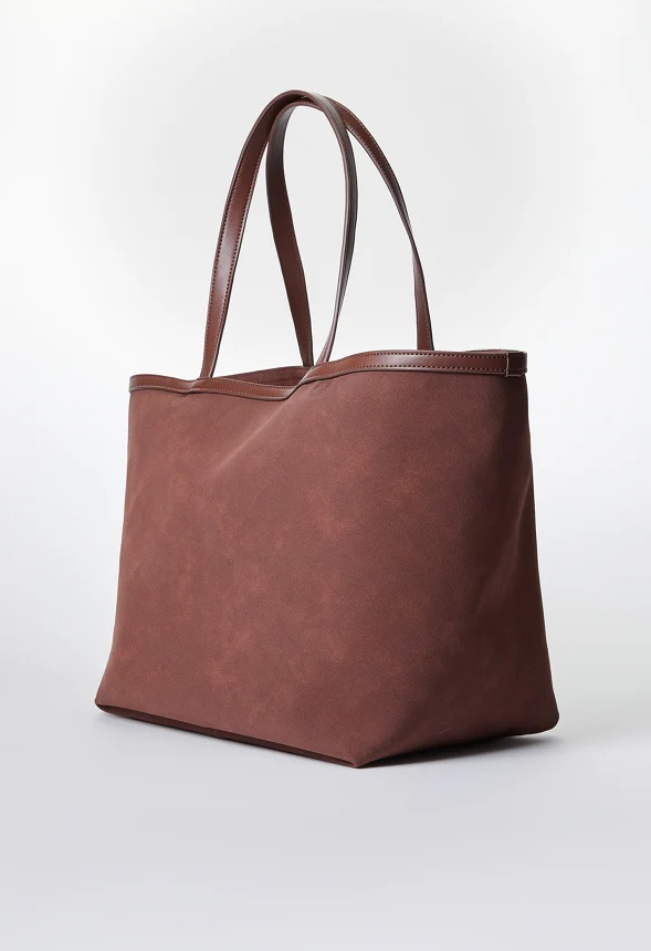 Woven Pocket Tote - Image 4