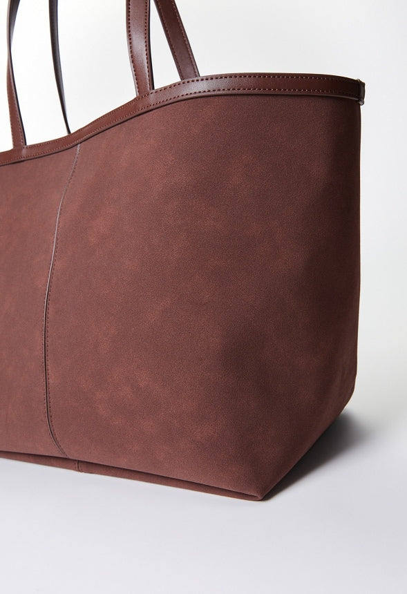Woven Pocket Tote - Image 5