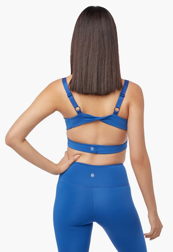 Wrap Front Sports Bra - Image 2