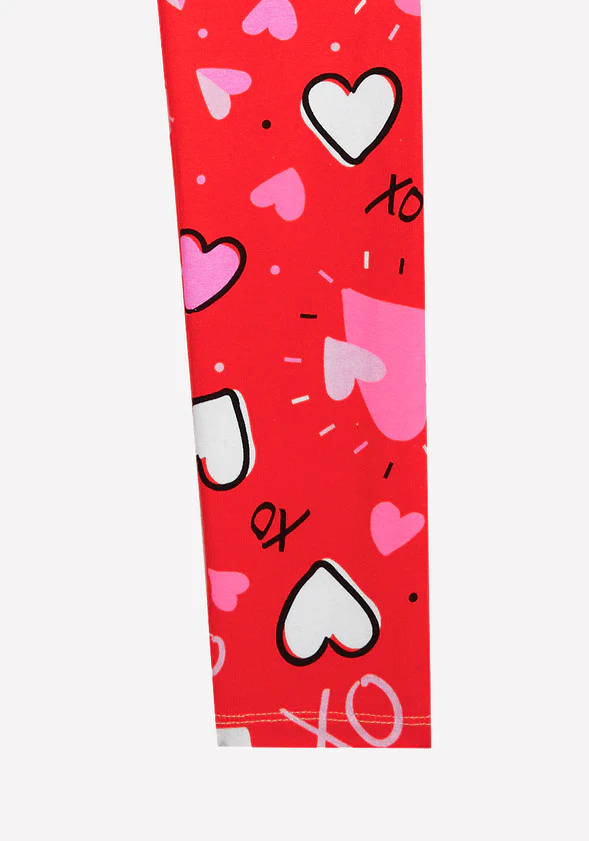 XOXO Heart Legging - Image 2