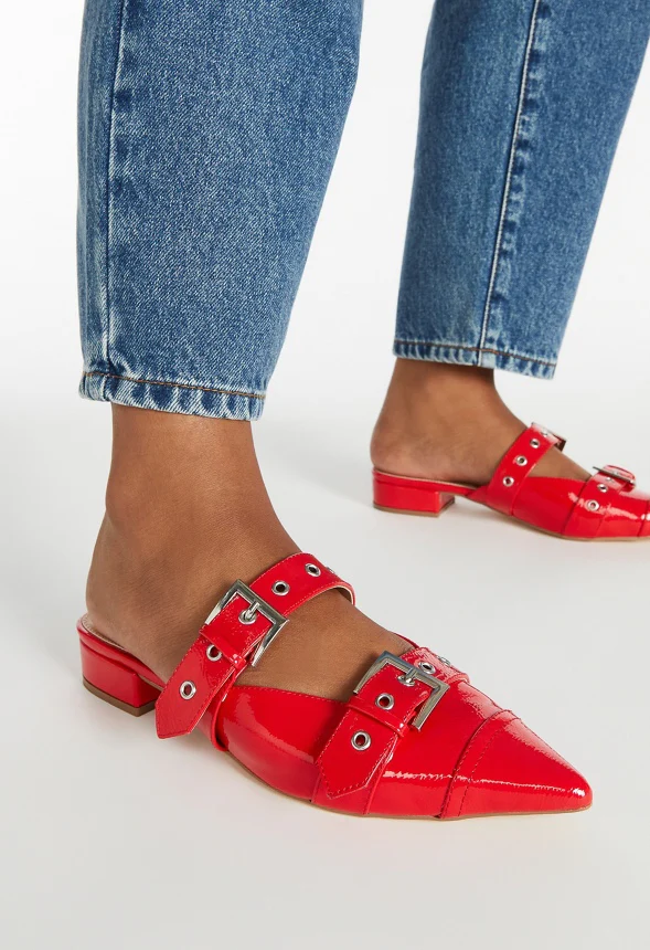 Yasmeen Flat Mule - Image 5