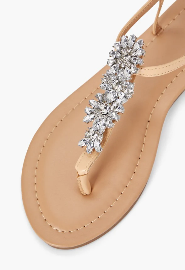 Yasmin Floral Flat Sandal - Image 4