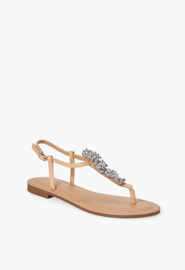 Yasmin Floral Flat Sandal - Image 5