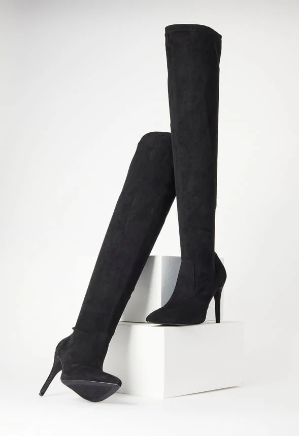 Ysabel Over-The-Knee Stiletto Boot - Image 6