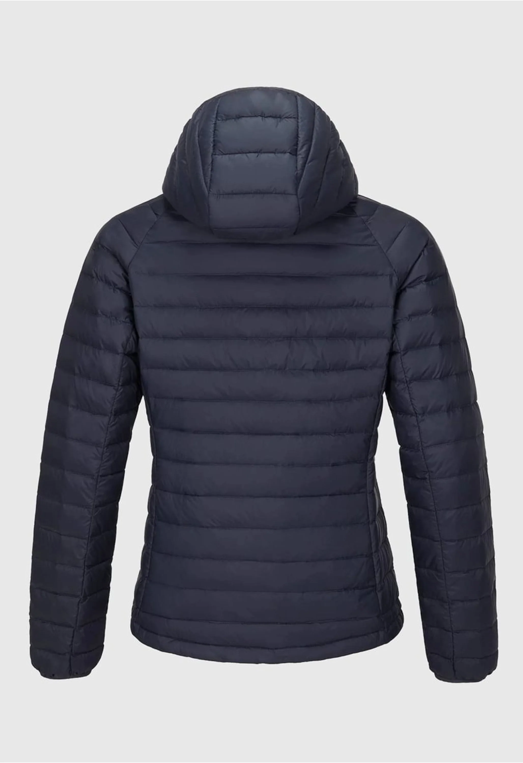 Women's Winter Blue Regular Fit Short Lightweight Windproof Down Jacket - Image 3