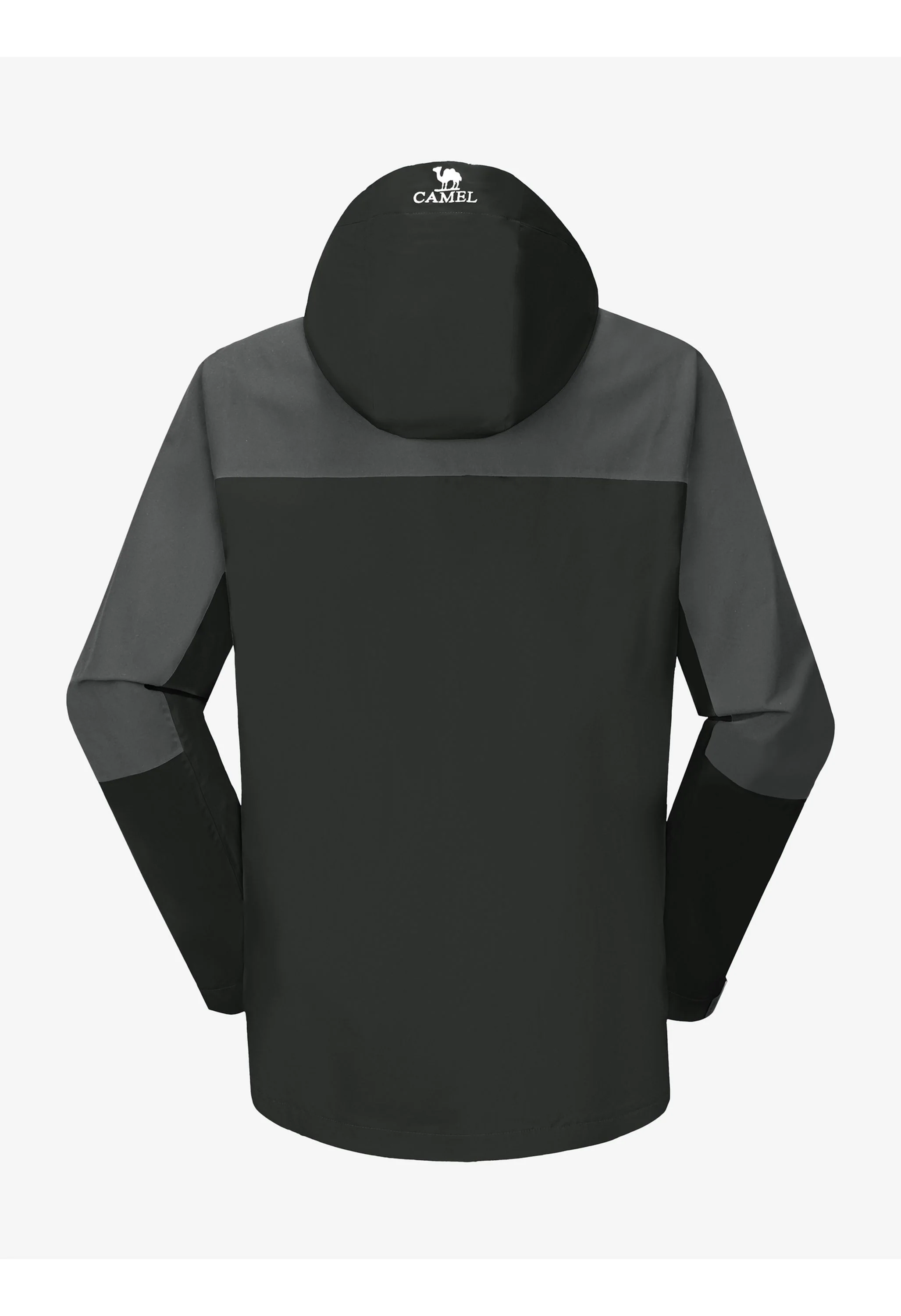 Men's Ski Black Regular Fit Short Waterproof Windproof 3in1 Jacket - Image 3