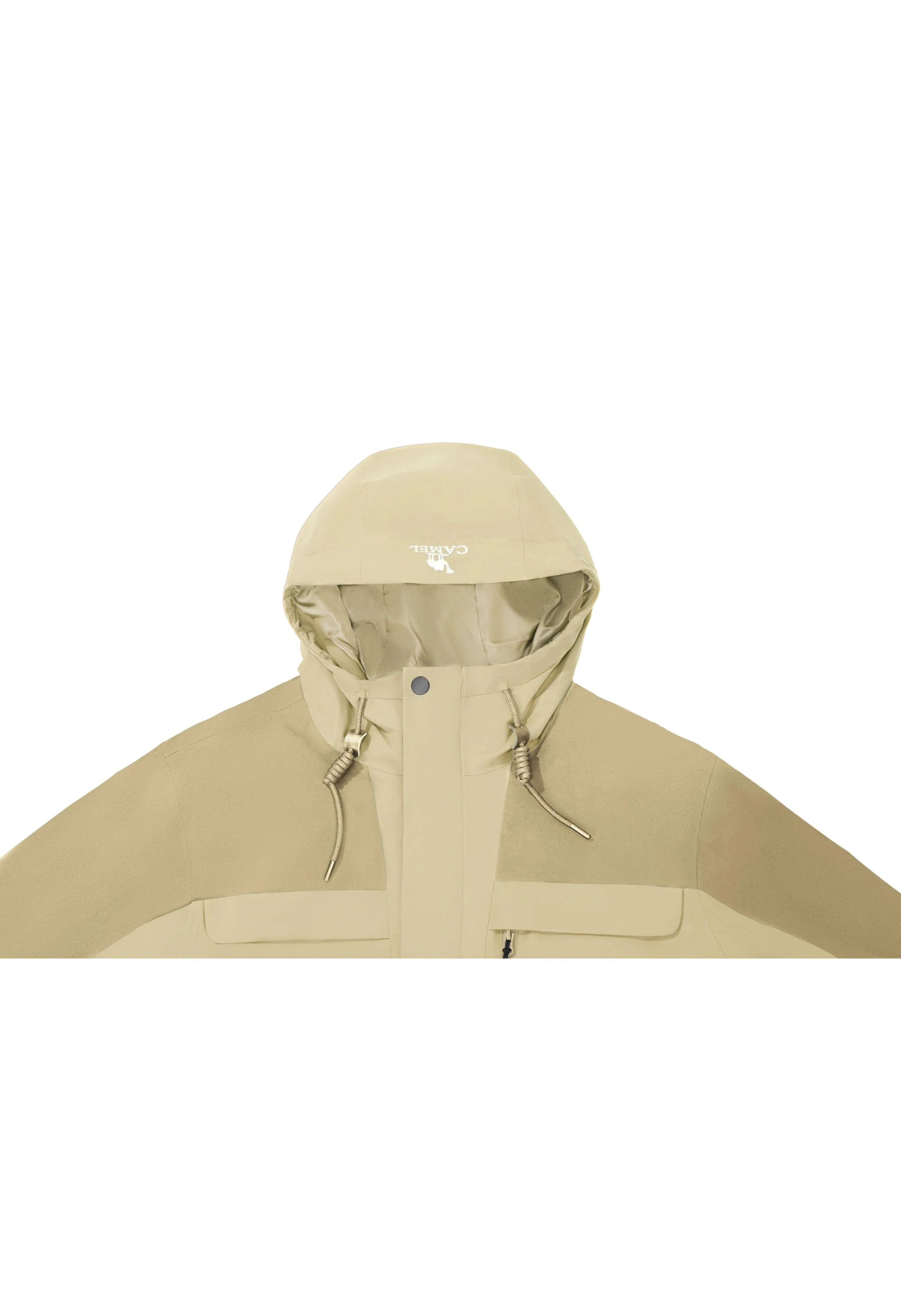 Men's Ski White Regular Fit Short Waterproof Windproof 3in1 Jacket - Image 6