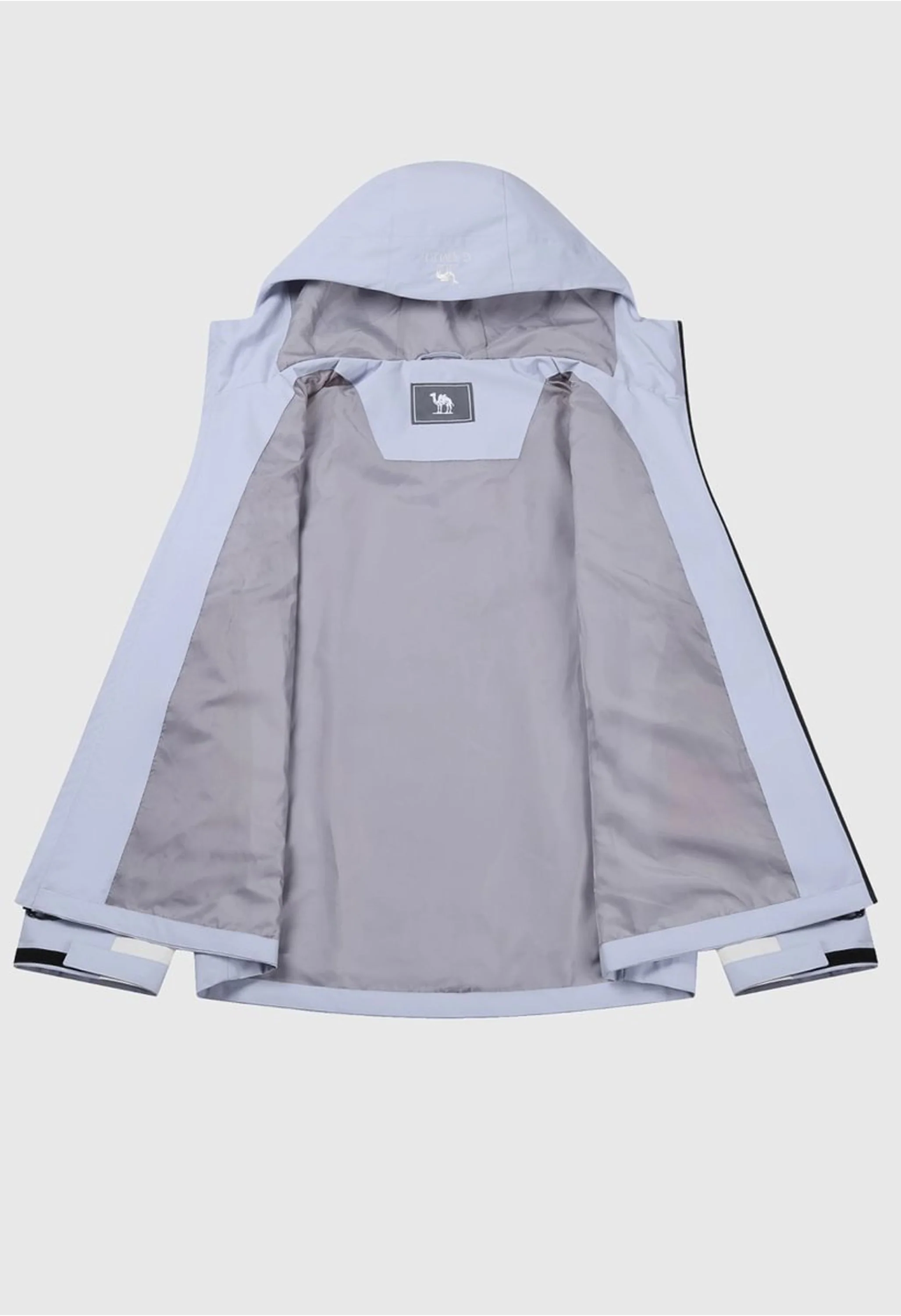 Women's Hiking Purple Regular Fit Short Lightweight Waterproof Windproof Jacket - Image 4