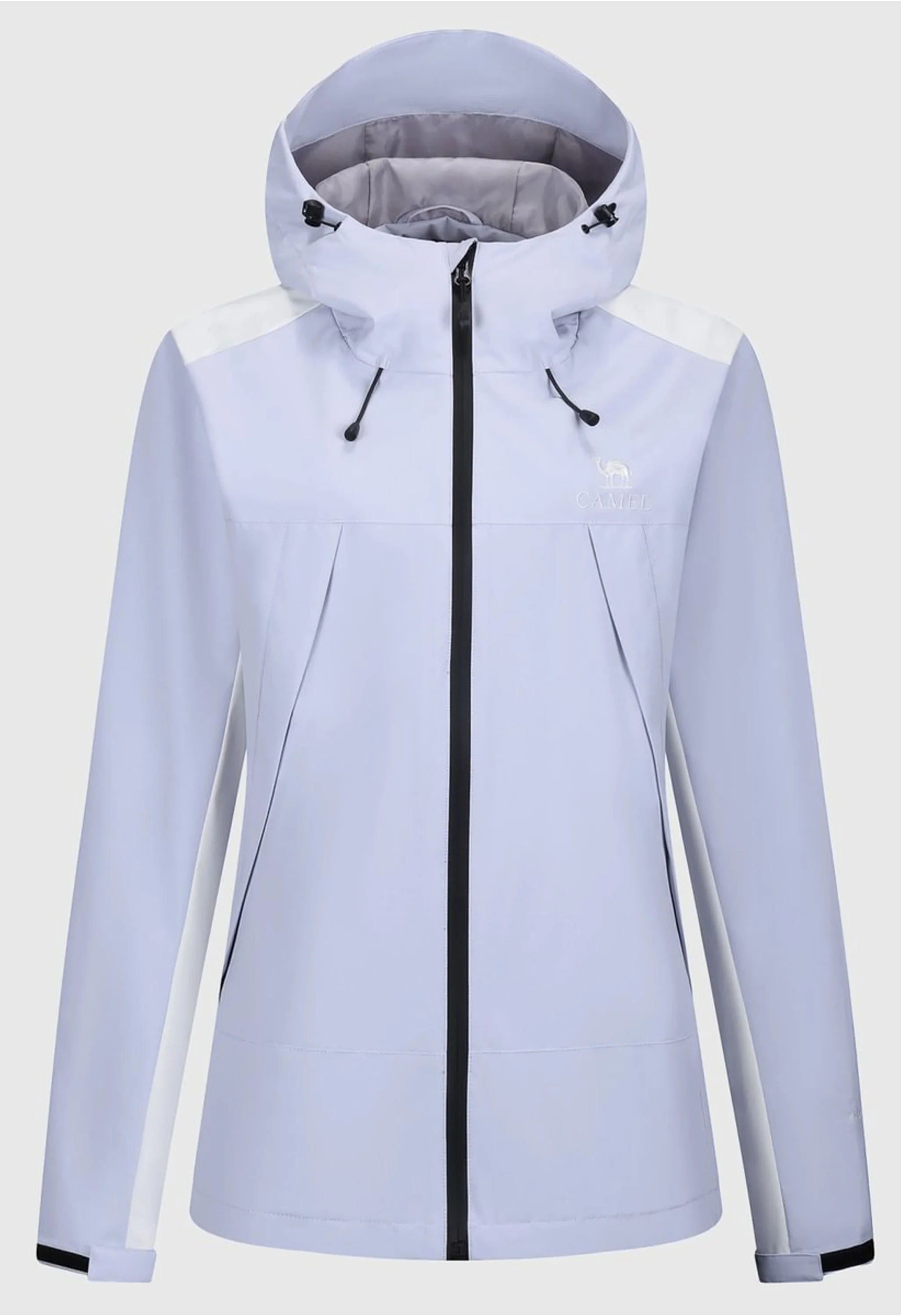 Women's Hiking Purple Regular Fit Short Lightweight Waterproof Windproof Jacket - Image 5