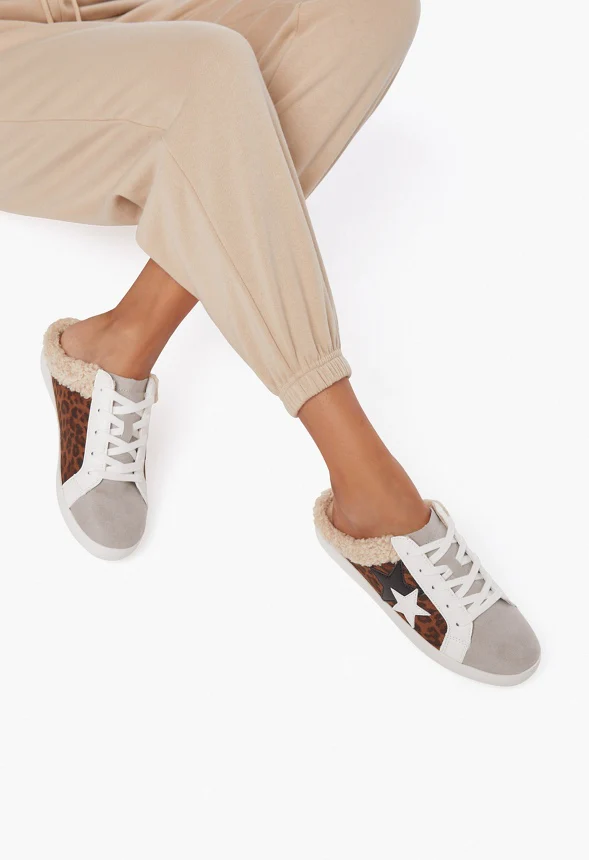 Zaylee Sherpa Mule Sneaker - Image 5