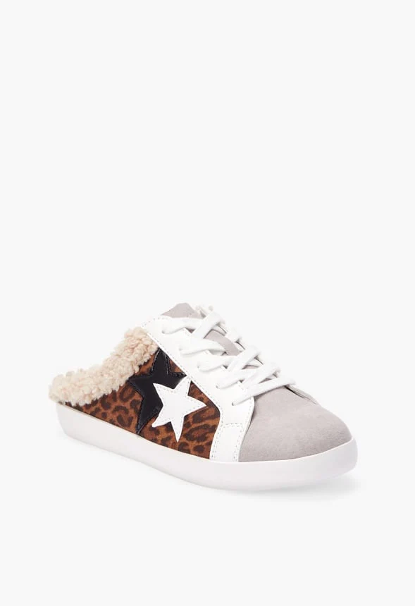 Zaylee Sherpa Mule Sneaker - Image 6