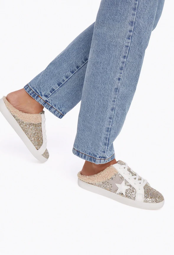 Zaylee Sherpa Mule Sneaker - Image 5