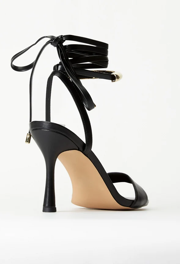 Zelda Gladiator Heeled Sandal - Image 4