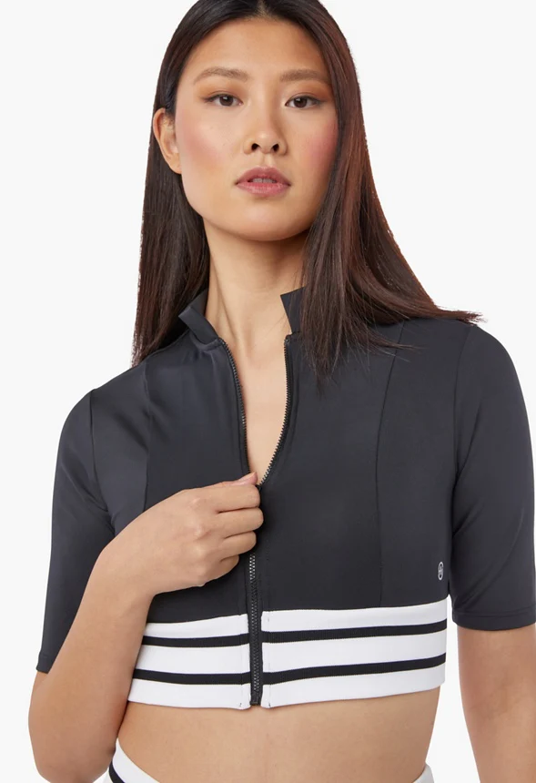 Zip Up Active Top - Image 4