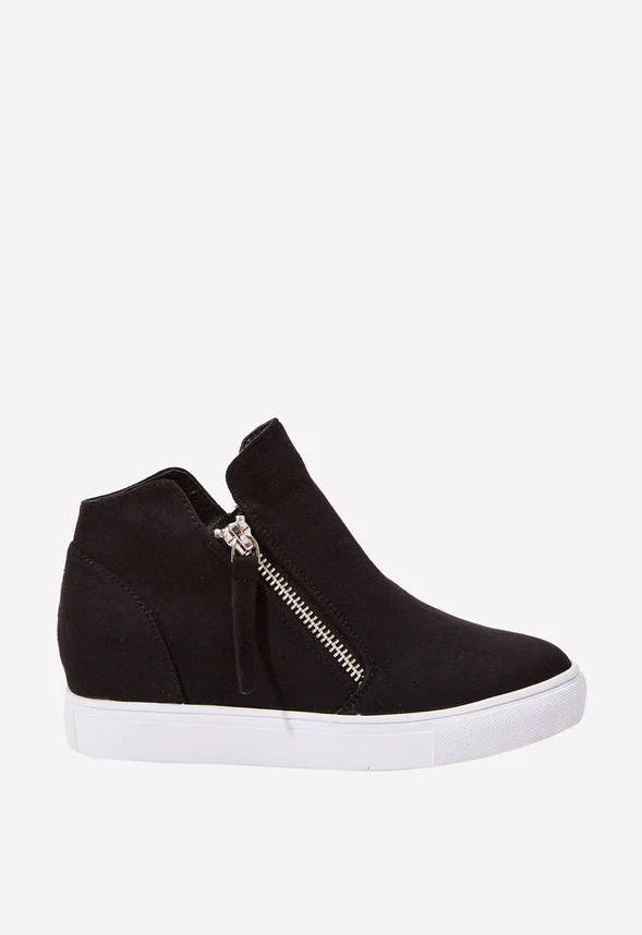 Zip Wedge Sneaker - Image 3