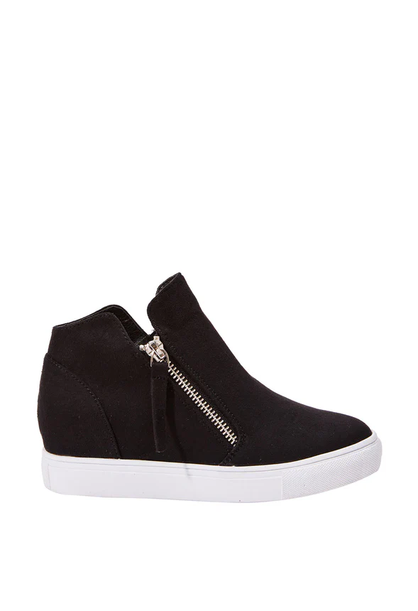 Zip Wedge Sneaker - Image 4