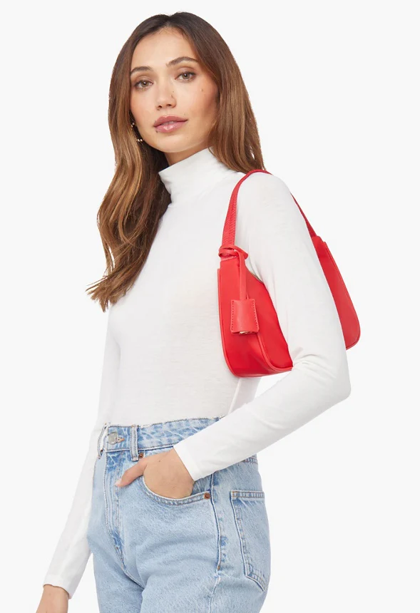 Zippered Shoulder Bag - Image 3