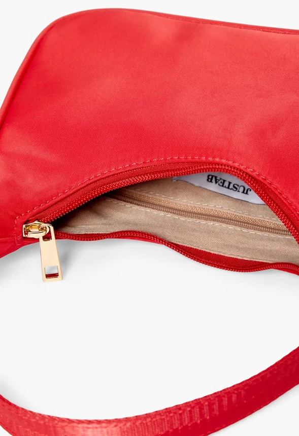 Zippered Shoulder Bag - Image 5