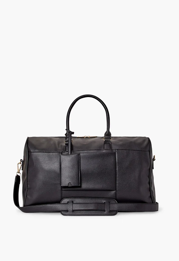 Zippered Weekender With Front Pocket - Image 3