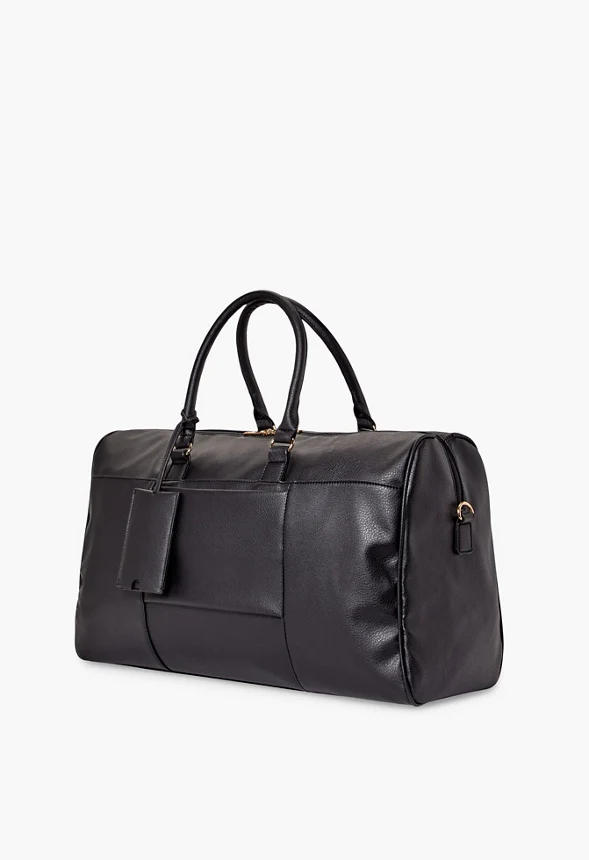 Zippered Weekender With Front Pocket - Image 4