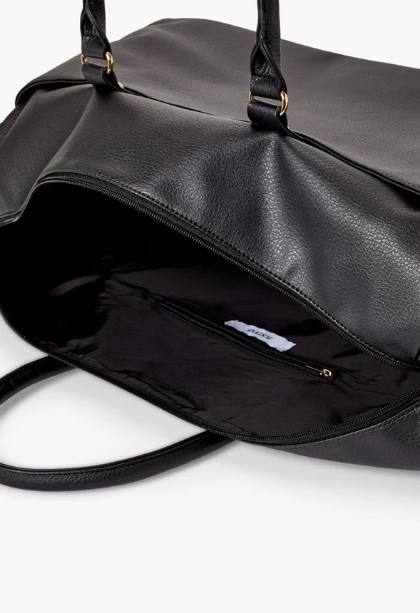 Zippered Weekender With Front Pocket - Image 5