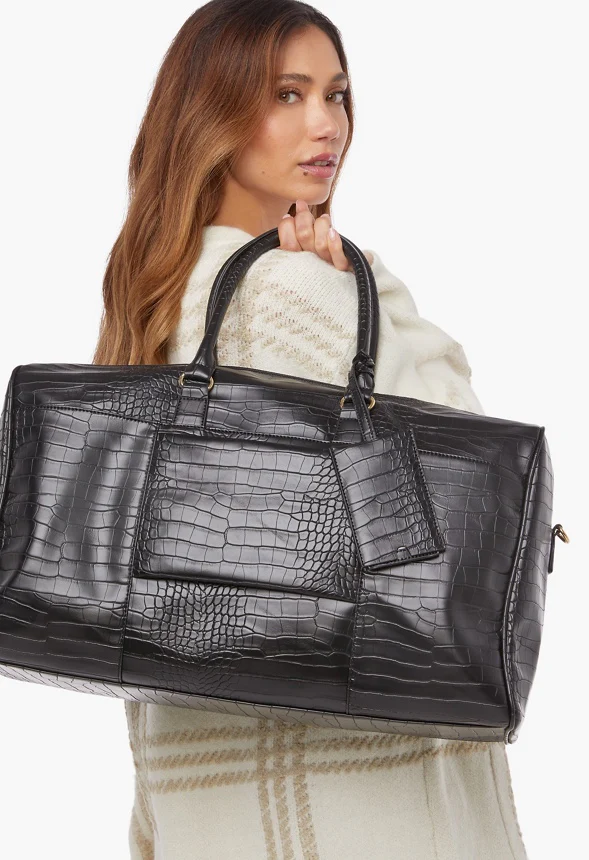 Zippered Weekender With Front Pocket - Image 3