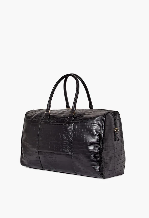 Zippered Weekender With Front Pocket - Image 4