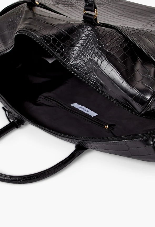Zippered Weekender With Front Pocket - Image 5